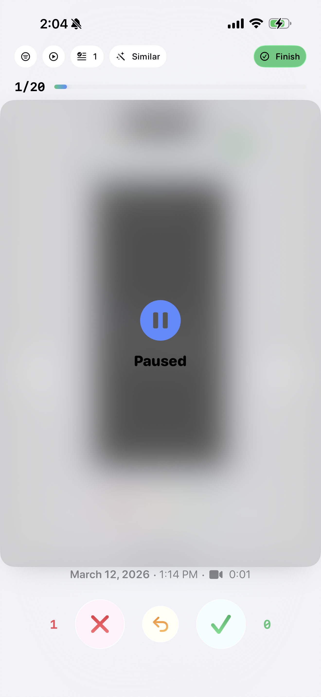 Video review with inline playback